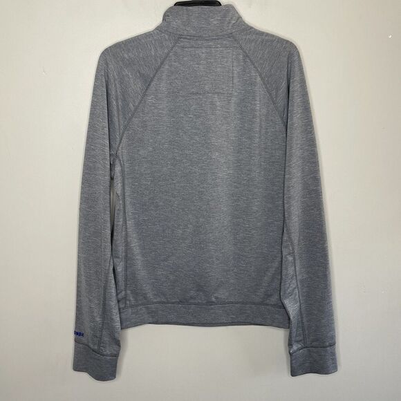 ABERCROMBIE & FITCH Mens Heather Gray 1/4-Zip Performance Sweatshirt Sz M - Picture 7 of 12